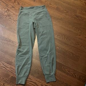 Lulu Align Jogger Grey Sage size 6
